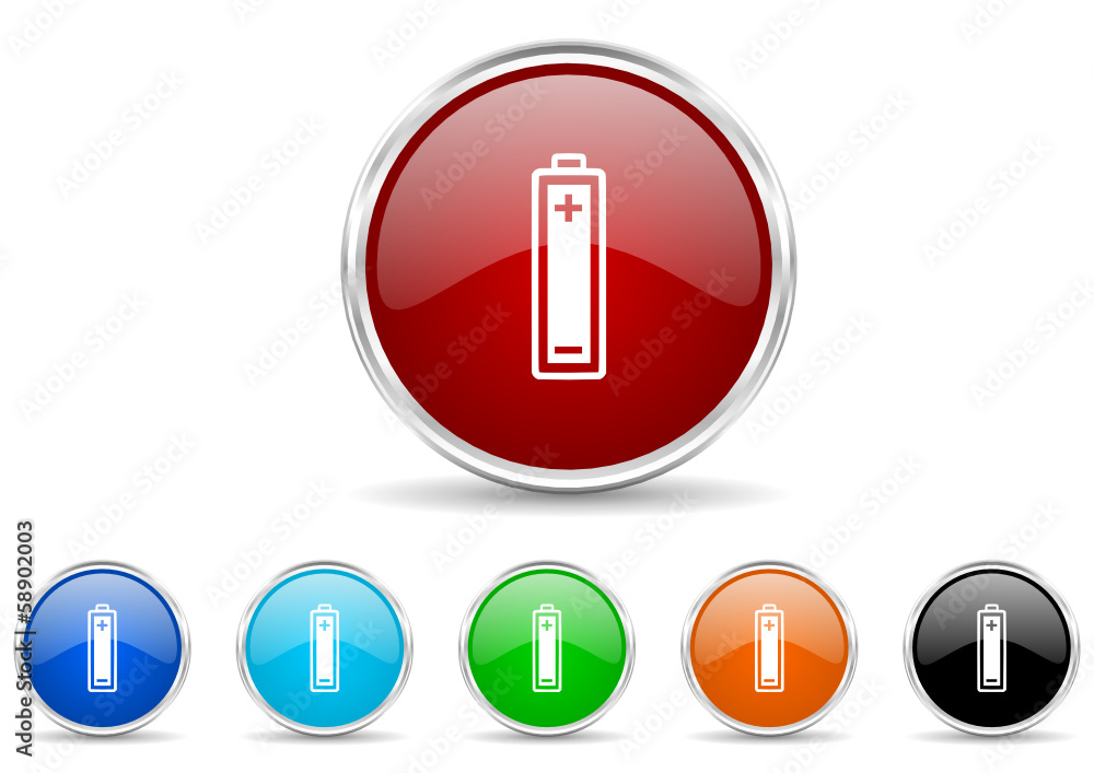 battery icon vector set battery icon vector set