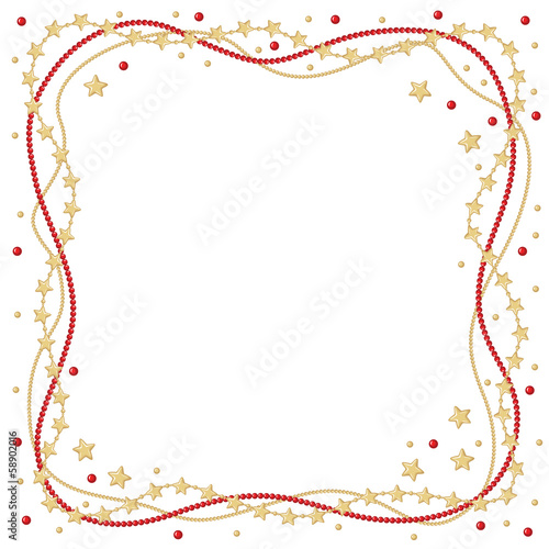 Christmas greeting frame