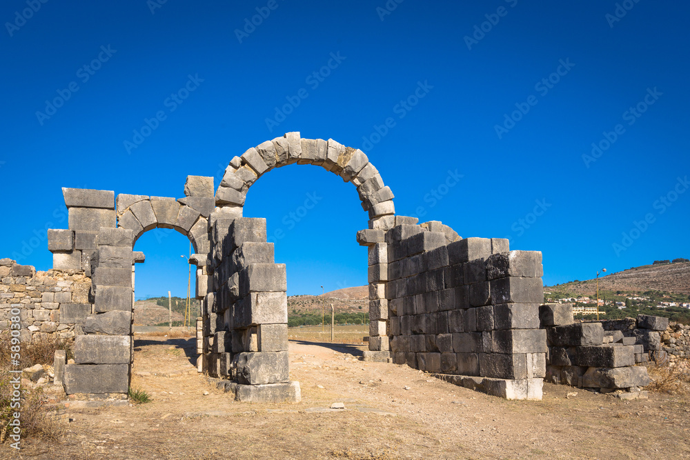 Archs of Volubilis, Morocco