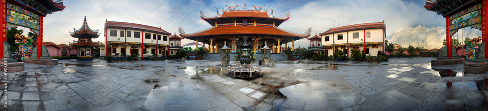 Chinese Temple, Sarawak Borneo