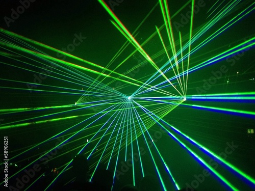 Tableau sur toile green dancefloor