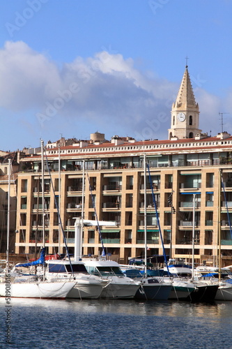 Marseille harbour, France