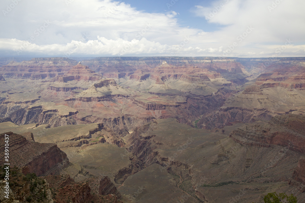 vue sur le Grand Canyon, Arizona