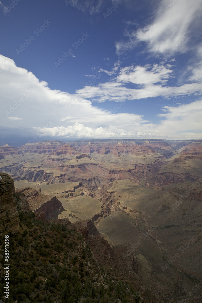 point de vue sur le Grand Canyon, Arizona