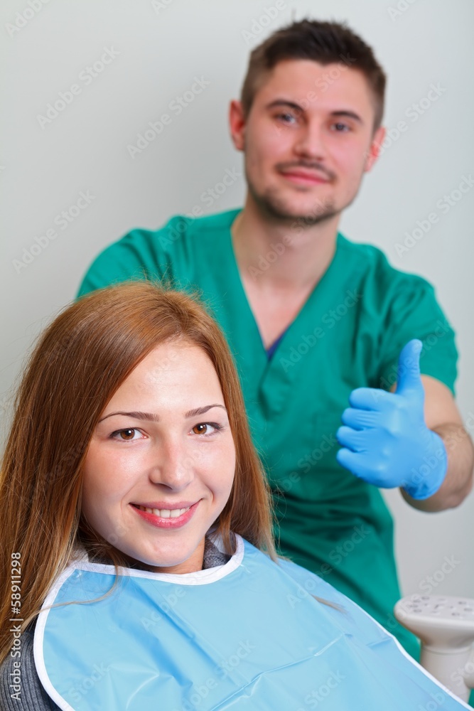 Fototapeta premium Dental examination