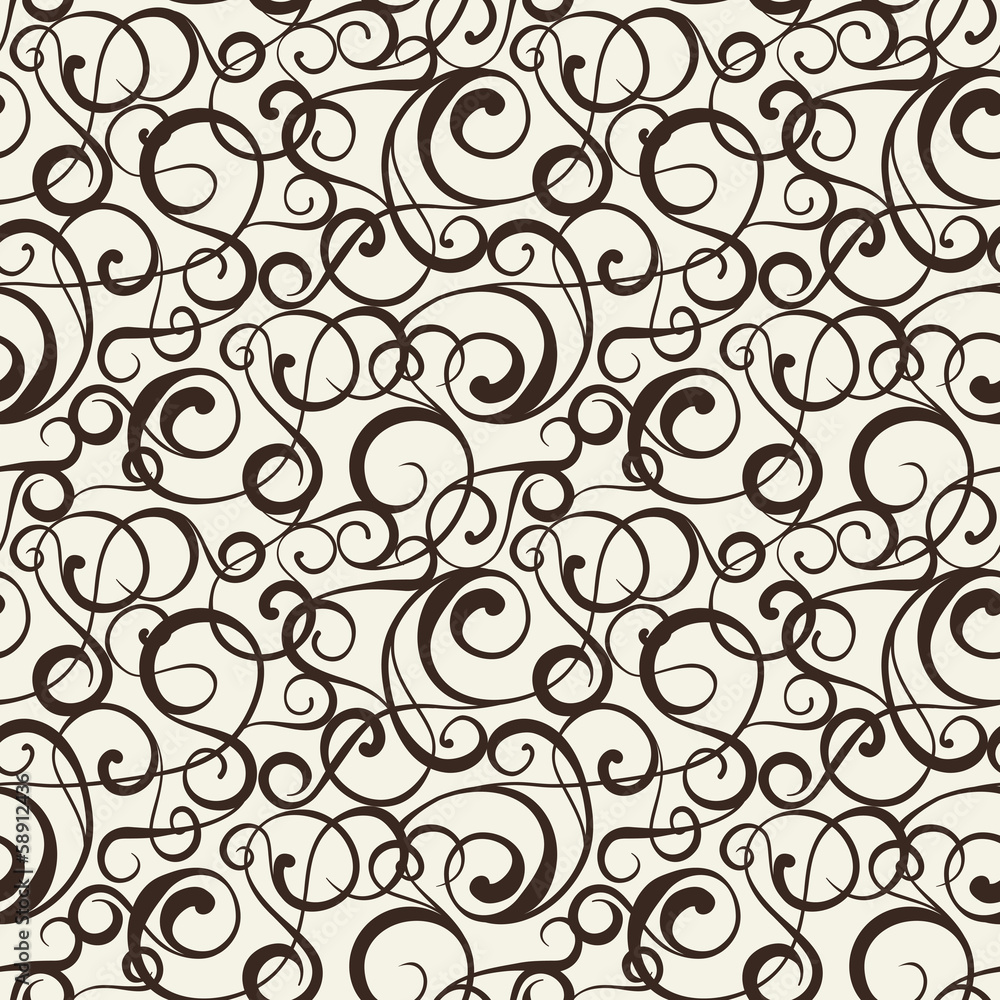 Floral pattern on sepia background. Floral pattern on sepia background.
