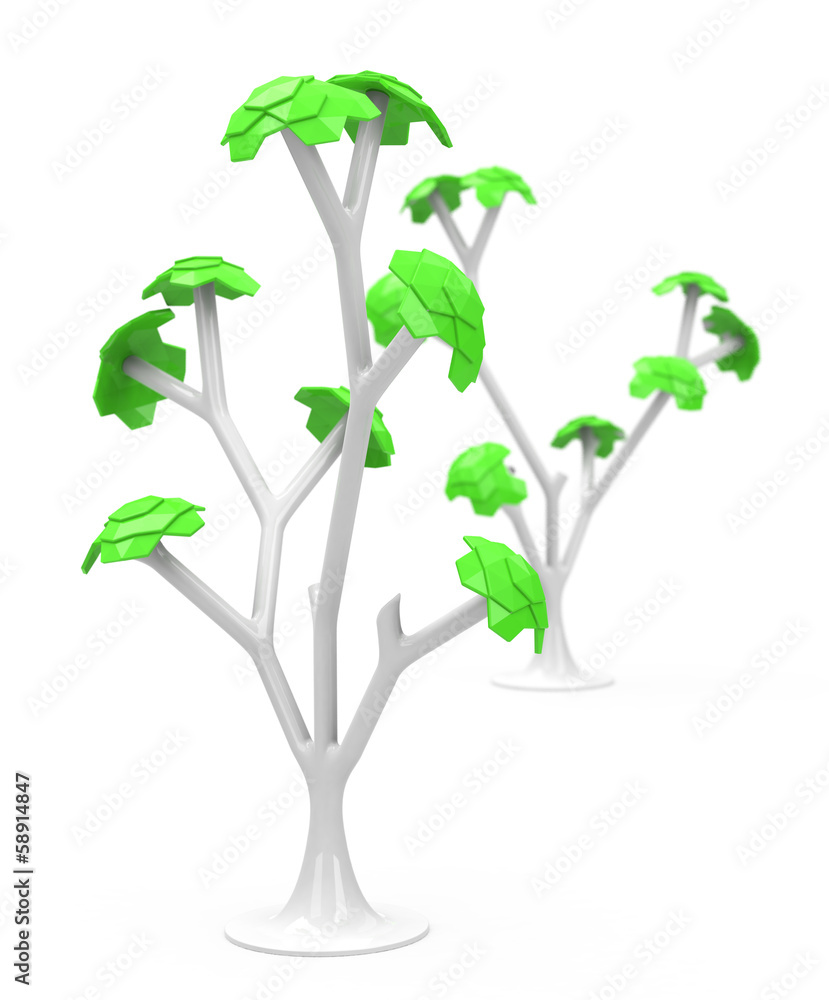 Fototapeta premium Die Bäume