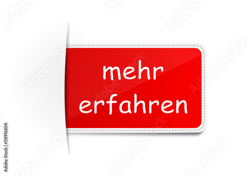 Schild rot mehr erfahren