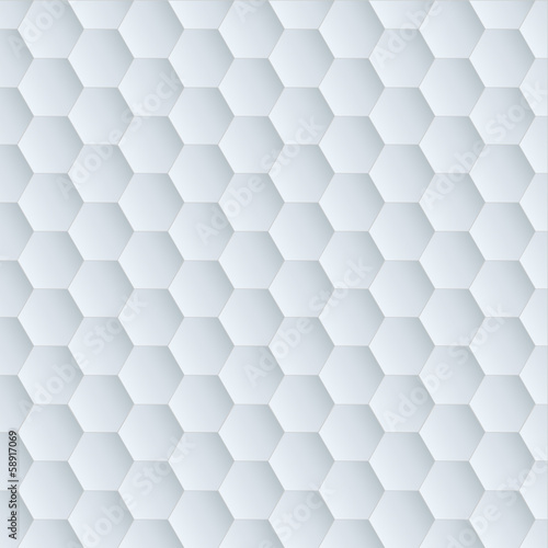 Abstract background of hexagons