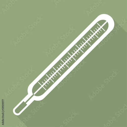 Medical thermometer web icon