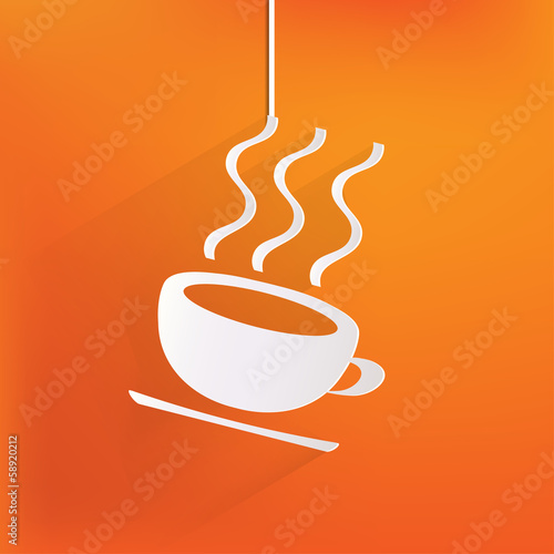 Hot drink web icon