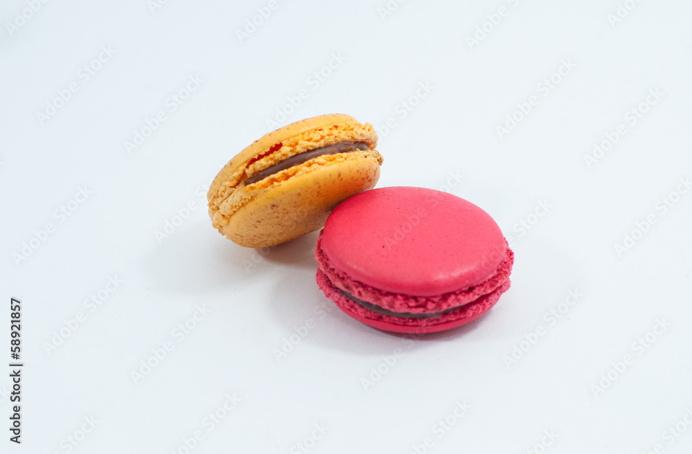 Obraz premium macaron in isolated background