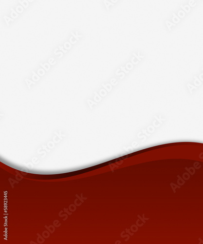 Red Arc Shapes Background