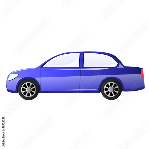 car, vector illustration