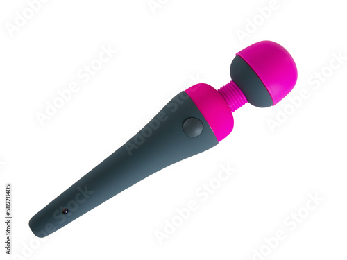 Electric masseur isolated