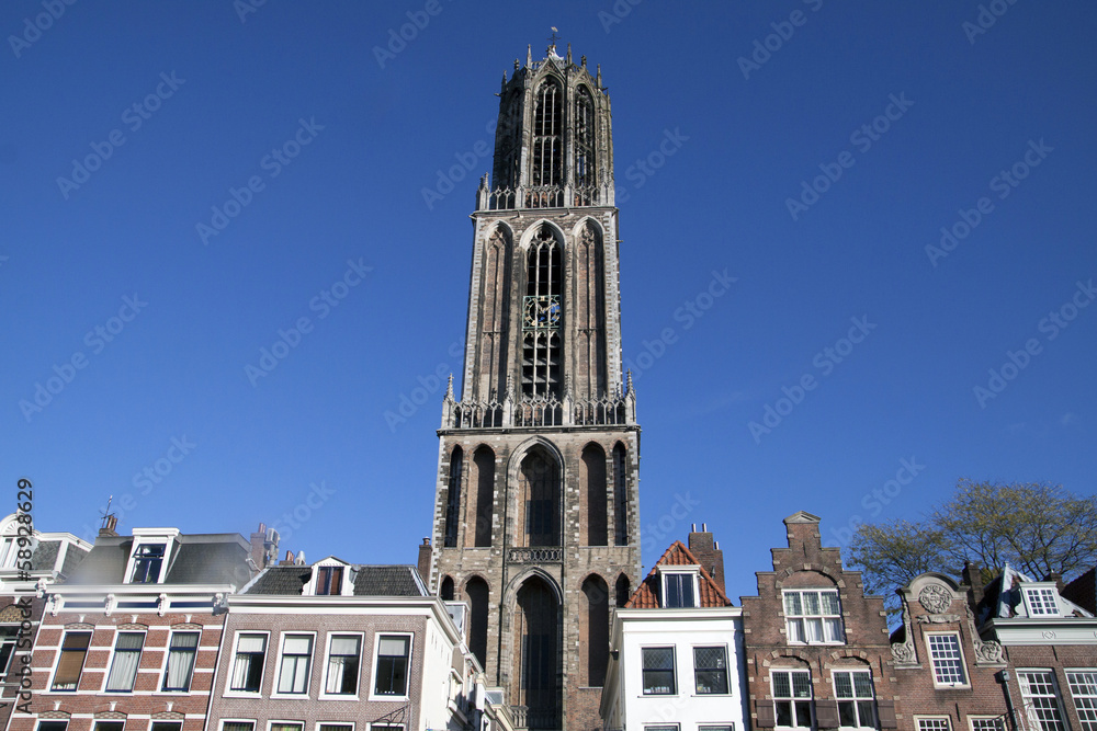Dom tower achitectuur, Utrecht .