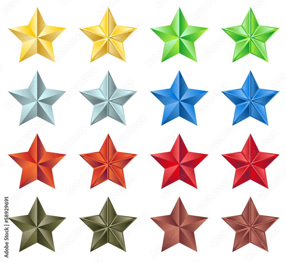 Obraz premium Stars collection