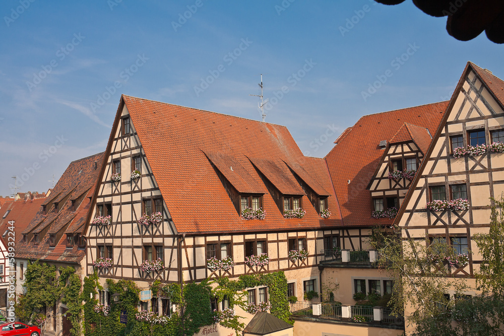 Fachwerk in Rothenburg 2