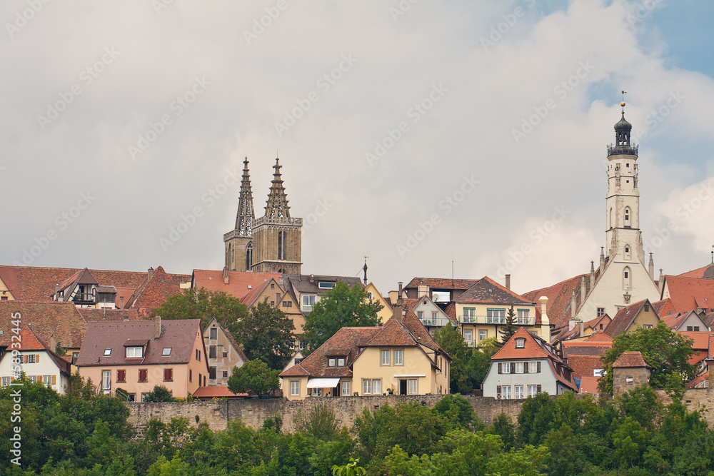 Stadtpanorama Rothenburg