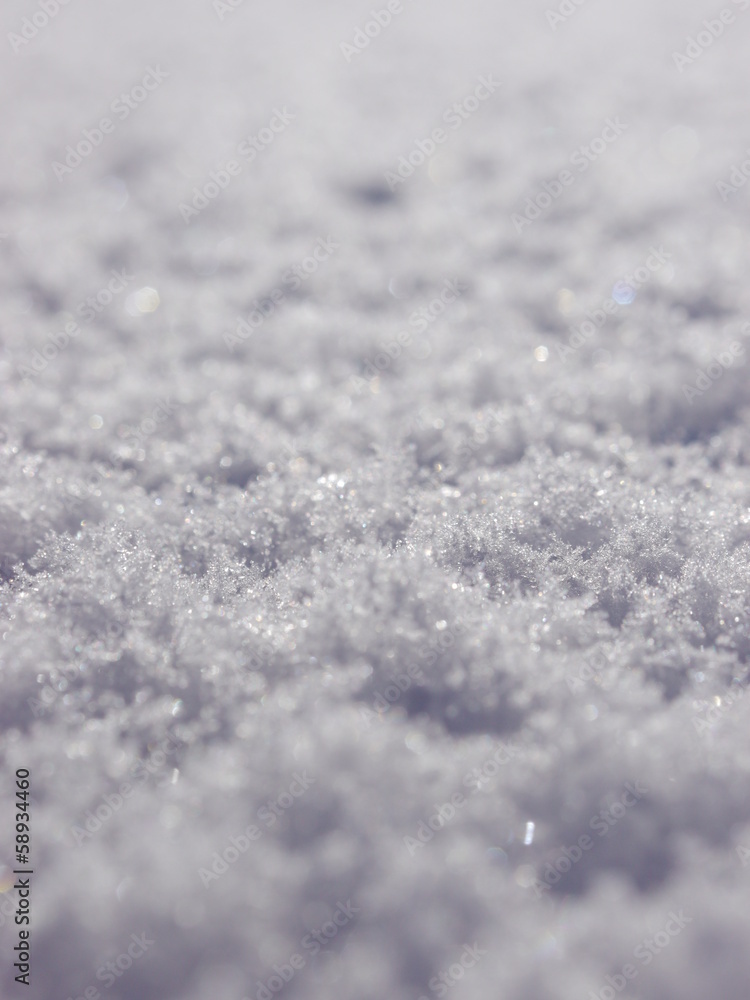 Obraz premium Snow Surface