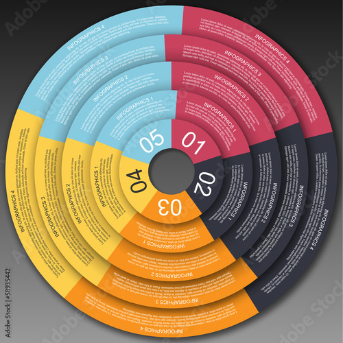Infographics Design template