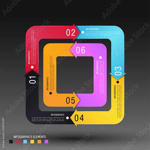 Infographics Design template