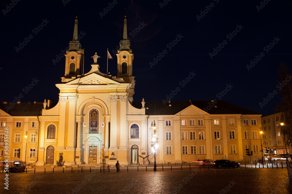 Fototapeta premium Field Cathedral of the Polish Army in Warsaw