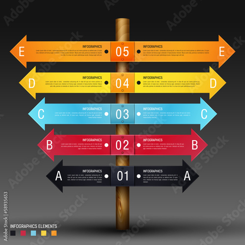 Infographics Design template