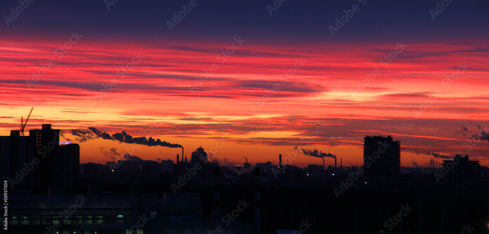Red sky Red sky