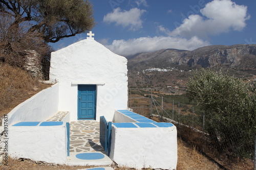 Chapelle orthodoxe en Grèce photo