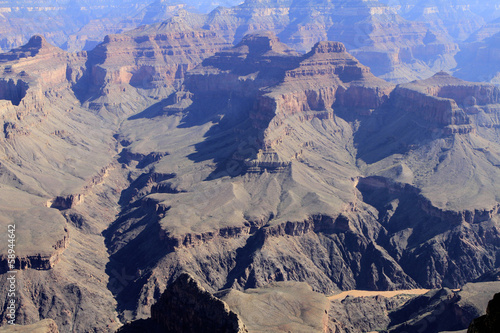 Gros plan sur le Grand Canyon, Arizona © fannyes
