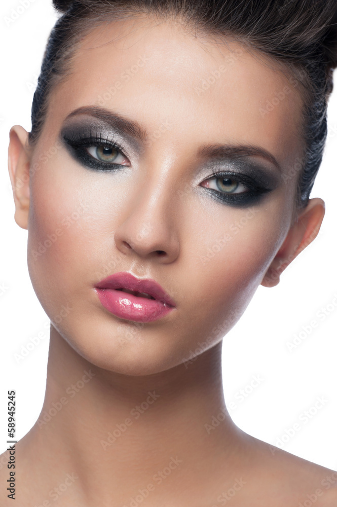 Woman with makeup Woman with makeup