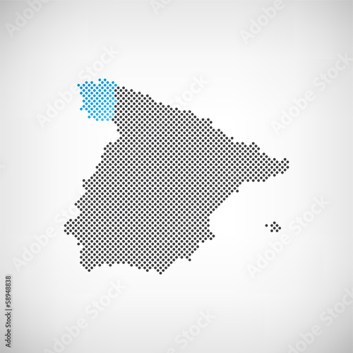 Spanien Provinz Galicien