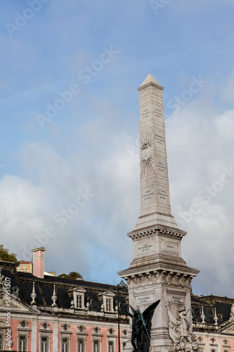 Obelisk at Praca dos Restau...