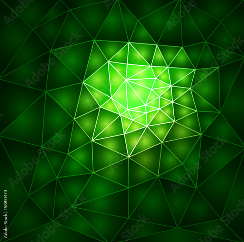 Abstract background green t...