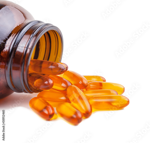 Omega 3 fish oil capsules