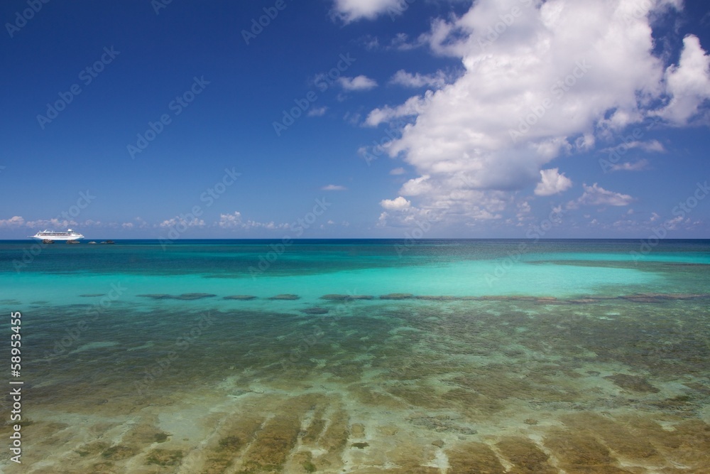 Caribbean Ocean Panorama
