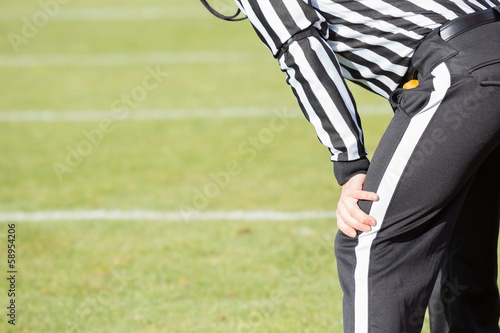 Football referee photo