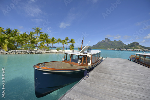 White Sand Beach in Polynesia