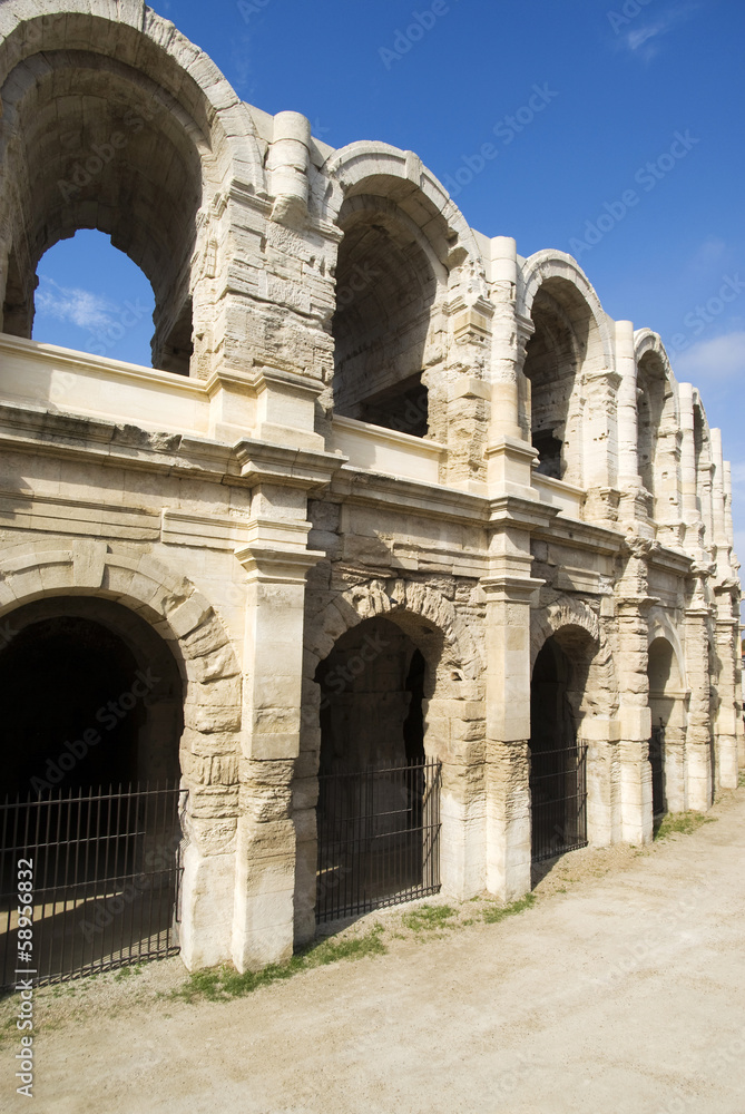 Arles Amphitheatre, a Roman arena in the southern French