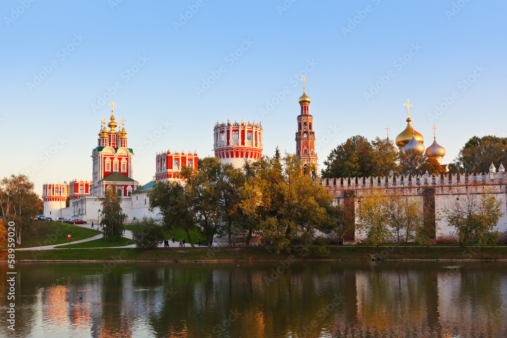 Novodevichiy convent in Moscow Russia