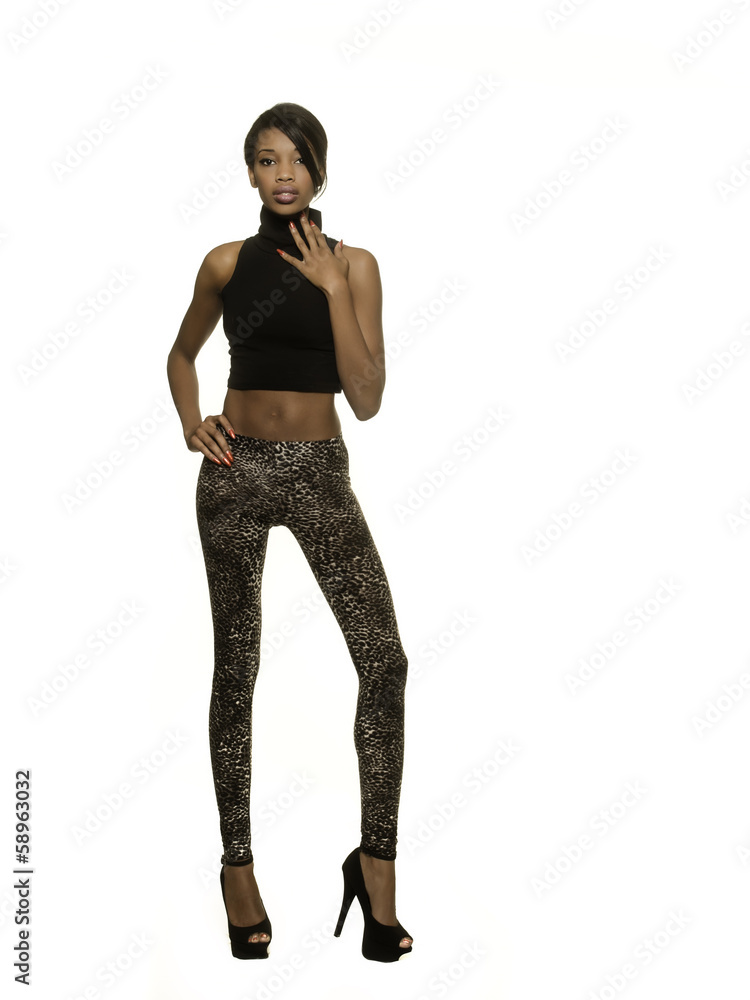 Beautiful exotic young woman Beautiful exotic young woman
