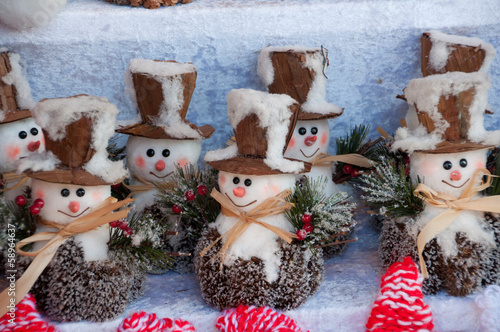 Weihnachtsdekoration am Christkindlmarkt