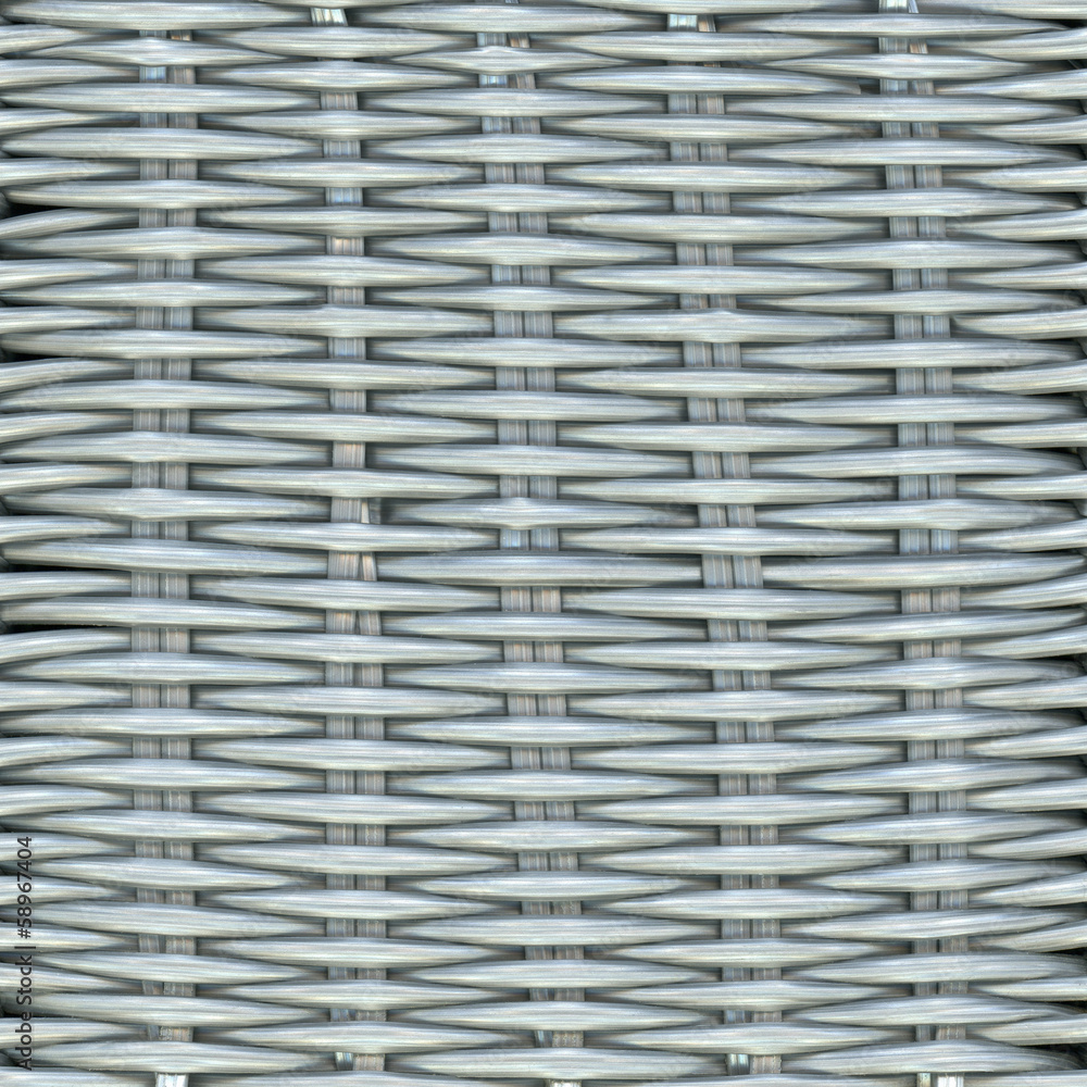 woven rattan with natural patterns