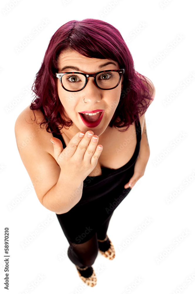 Amazed red haired teen model Amazed red haired teen model