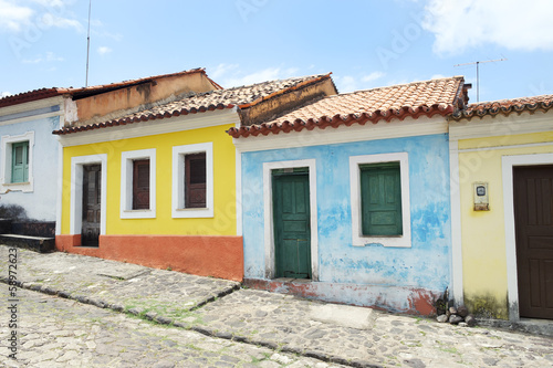 Traditional Brazilian Portuguese Colonial Architecture © lazyllama