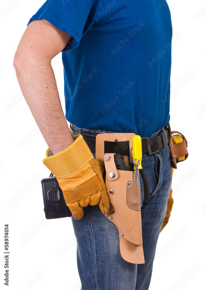Blue collar worker. Blue collar worker.