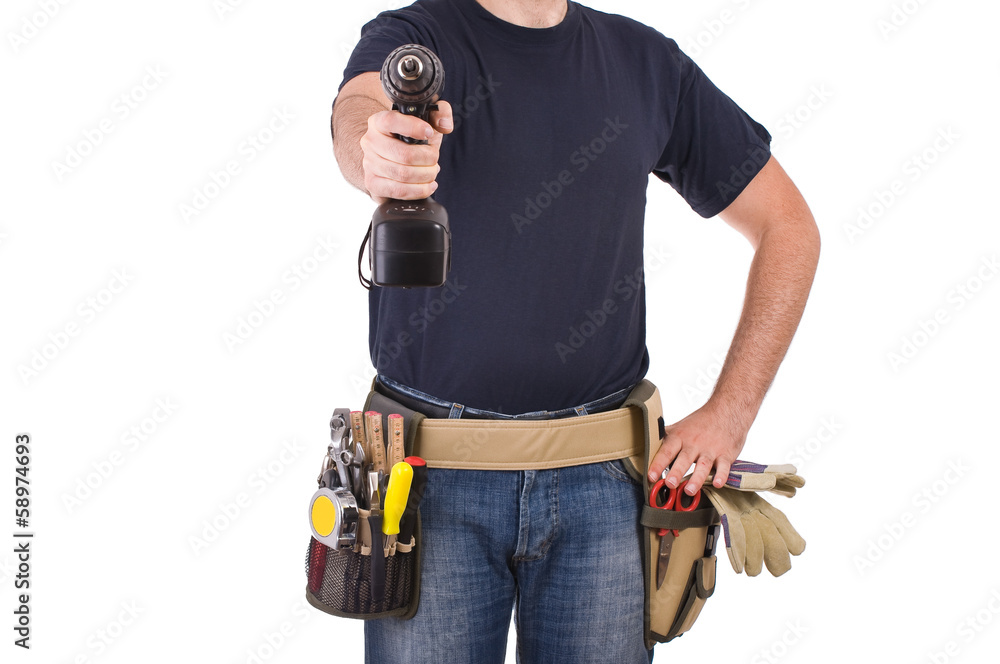 Blue collar worker. Blue collar worker.