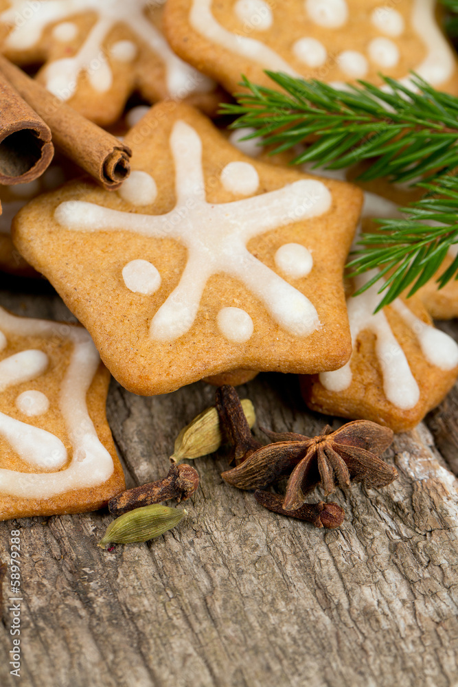 Fototapeta premium spicy Christmas cookies
