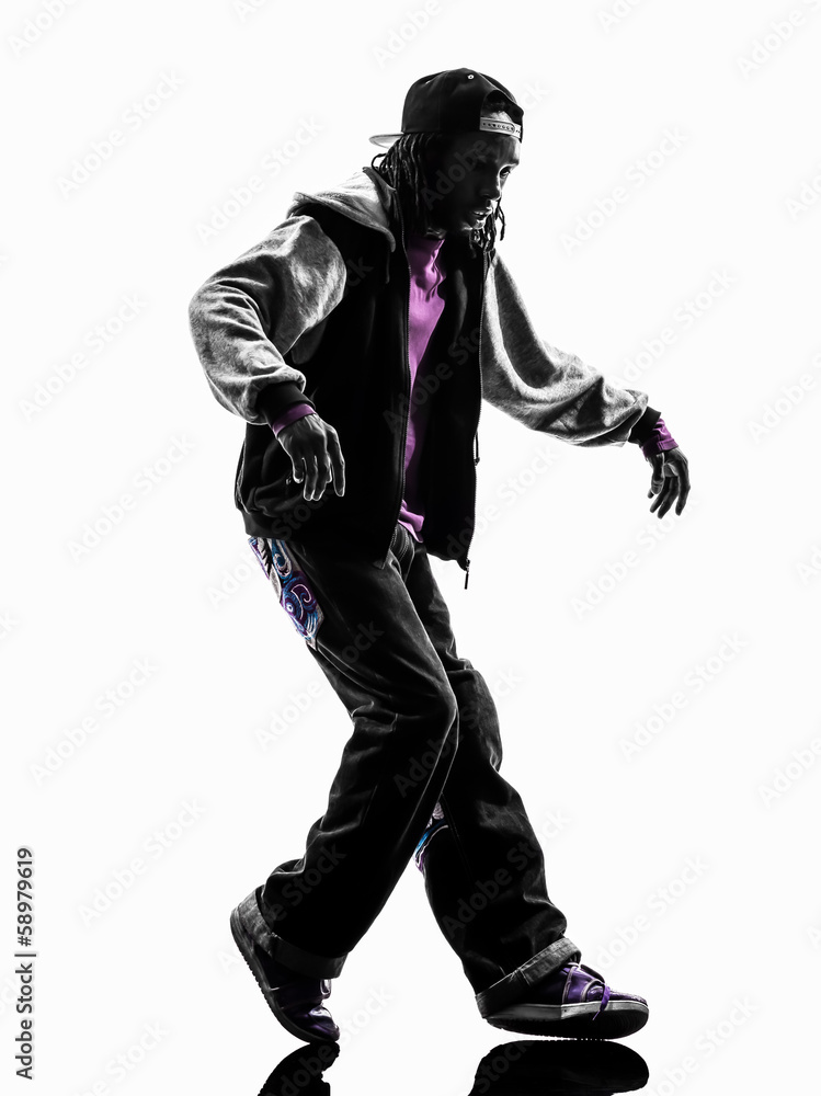 hip hop moonwalking break dancer breakdancing young man silhouet hip hop moonwalking break dancer breakdancing young man silhouet
